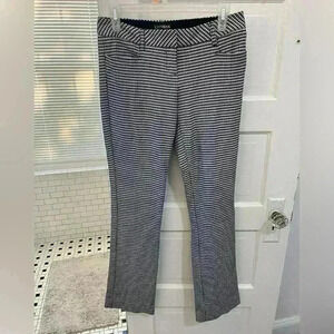 Express columnist black and white checkered plaid‎ business casual slacks size 0